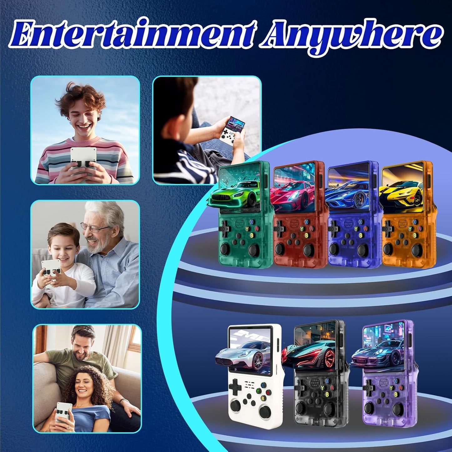Retro Portable Game Console